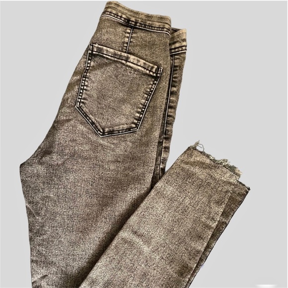 Grey-anthracite jean skinny size 26 - Picture 3 of 5